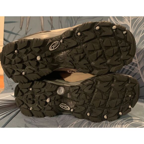 Oboz Beartooth B-Dry gray Waterproof Snow Work Hiking Boots women’s Sz 6 - Picture 11 of 11